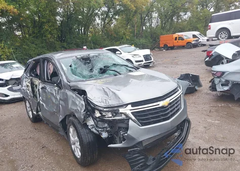 2024 Chevrolet Equinox Fwd 1Fl from USA, damaged, VIN 3GNAXFEG1RL297490